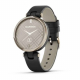 GARMIN SMART WATCH LILY LEATHER METAL BLACK